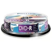 Philips Dvd-R 4.7Gb cake box 10  Phovrg471016Sp 8710895922524