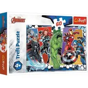 Puzlis Trefl Marvel Avengers 60 gb. 4 T17357 