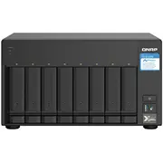 Qnap  8-Bay Qts Nas Ts-832Px-4G Up to 8 Hdd/Ssd Hot-Swap, Al324 Arm Cortex-A57 Quad-Core, Processor frequency 1.7 Ghz, 4 Gb, Ddr4, 2X2.5Gbe, 2X10Gbe 3Xusb 3.2 Gen 1, 1Xpcie 4713213518182