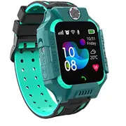 Riff Q19 viedais bērnu pulkstenis 360 ar Gps / 1,44Quot skārienekrāns 400Mah Green  Rf-Q19-Ge 4752219015356