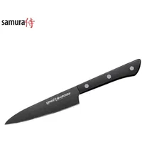 Samura Shadow Universāls virtuves Anti-Slip nazis ar Melnu pārklājumu 120Mm no Aus 8 Japāņu tērauda 59 Hrc  Sh-0021 4751029320568