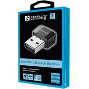Sandberg 133-91 Micro Wifi Usb Dongle 650Mbit/S  T-Mlx44974 5705730133916