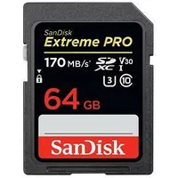 Sandisk 64Gb Sdxc Extreme Pro  Sdsdxxu-064G-Gn4In 619659188719