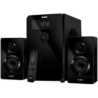 Speakers Sven Ms-2250, black 80W, Fm, Usb/Sd, Display, Rc, Bluetooth  Sv-016722 16438162016729