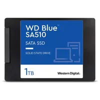 Ssd Western Digital Blue Sa510 1Tb Sata 3.0 Write speed 510 Mbytes/Sec Read 560 2,5 Tbw 400 Tb Mtbf 1750000 hours Wds100T3B0A  718037884653 Diawesssd0138