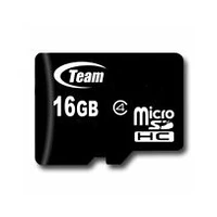 Team Group Memory  flash cards 16Gb Micro Sdhc Class 4 with Adapter Tusdh16Gcl403 765441001848