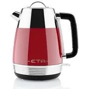 Tējkanna Eta  Storio Kettle 918690030 Standard, 2150 W, 1.7 L, Stainless steel, 360 rotational base, Red Eta918690030 8590393255962