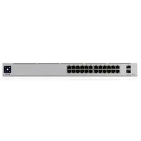 Ubiquiti Networks Unifi Pro 24-Port Poe Managed L2/L3 Gigabit Ethernet 10/100/1000 Power over 1U Silver  Usw-Pro-24-Poe 817882027649