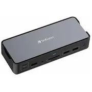 Usb centrmezgls Verbatim Usb-C Pro Docking Station 15 in 1  32171V 023942321712