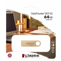 Zibatmiņa Kingston Datatraveler Se9 G3 64Gb Metal  Dtse9G3/64Gb 740617341270