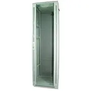 42U Grīdas komutācijas skapis ar griestu ventilatoru/ 600X800X2078Mm/ Stikla durvis/ Peleks  F42-60X80-Set Grey 3100000715793