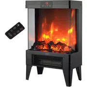 Adler Ad 7755 Elektriskais kamīns ar pulti 2000W  5905575910066