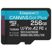Atmiņas karte Kingston  Canvas Go Plus G4 Microsdxc 256Gb Sdcg4/256Gbsp 740617348026