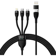 Baseus 3In1 Usb 100W Kabelis 1.2M  Cass030101 6932172608743