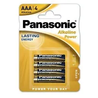 Bataaa.alk.pp4 Lr03/Aaa baterijas Panasonic Power Alkaline Mn2400/E92 iepakojumā 4 gb.  3100000594435