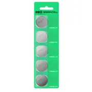 Baterijas Green Cell Blister 5X Lithium Battery Cr2450  X5Cr2450 5904326376731