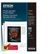 Biroja piederumi Epson  Photo Quality Inkjet Paper - A4 100 sheets C13S041061 010343812017