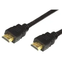 Blackmoon 51822 Hdmi kabelis 5M 24K Gold spraudņi High Speed v1.4  4040849318863