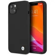 Bmw Bmhcp13Ssilbk Hardcase Silicone Aizmugurējais Silikona Apvalks Telefonam Apple iPhone 13 Mini  3666339022730