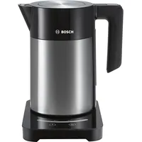 Bosch  Kettle Twk7203 With electronic control, Stainless steel, steel/ black, 2200 W, 360 rotational base, 1.7 L 4242002901923