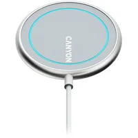 Canyon  Wireless Charger Ws-100 Silver Cns-Wcs100 5291485008161
