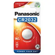 Cr2032 baterijas Panasonic litija iepakojumā 1 gb.  Bat2032.P1 5019068085138