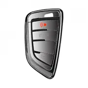 Dux Ducis Automašīnas Atslēgu Silikona Maciņš - Aizsargapvalks Volkswagen Polo / Passat Tiguan Bora Jetta Melns  Dux-Ckc-Vwjb-Bk 6934913085486