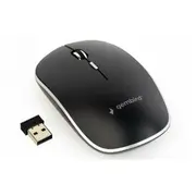 Gembird Silent Wireless Black  Musw-4Bs-01 8716309117425