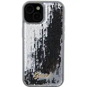 Guess Hc Sequin Script Metal Case Aizsargapvalks Priekš Apple iPhone 15  Guhcp15Spsfdgss 3666339173159