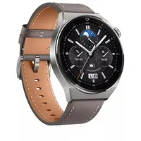 Huawei Watch Gt3 Pro 46Mm Titanium With Gray Leather Starp  55028467