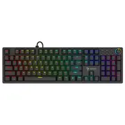 Klaviatūra Savio Styx Mechanical keyboard Blue Outemu  5901986049517