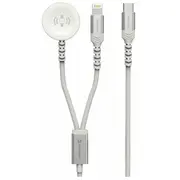 Lādētājs Swissten 2In1 Apple Watch  Lightning 1.2M 22065503 8595217487000