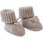 Lodger Slipper Folklore Merino vilnas čībiņas, Beige, 0-6M  Slm 6300-6 8719033414525