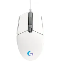 Logitech G102 Lightsync Corded Gaming Mouse - White Usb Eer  910-005824 5099206089242
