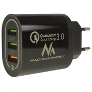 Maclean Energy Mce479B 3Xusb lādētājs Qc 3.0  Mce479 B 5902211119432