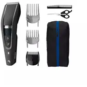 Matu trimmeris Philips  Series 5000 Beard and Hair Trimmer Hc5632/15 Cordless or corded, Number of length steps 28, Step precise 1 mm, Black 8710103914839