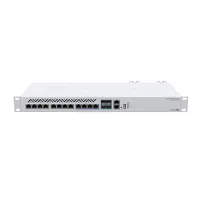 Mikrotik  Cloud Router Switch 312-4C8Xg-Rm with Routeros L5, 1U rackmount Enclosure Crs312-4C8Xg-Rm 2000001081204