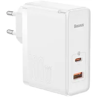 Baseus  Mobile Charger Wall 100W/White Ccgp090202 6932172608965