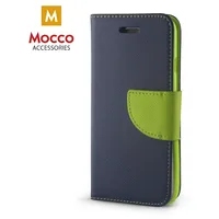 Mocco Fancy Book Case Grāmatveida Maks Telefonam Nokia 8 Zils / Zaļš  Mc-Fn-Nok8-Bl-Ge 4752168018040