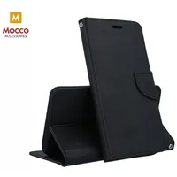Mocco Fancy Book Case Grāmatveida Maks Telefonam Samsung N770 Galaxy Note 10 Lite Melns  Mc-Fn-Not10Li-Bk 4752168079737