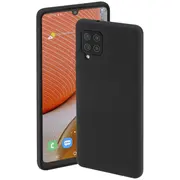 Mocco Liquid Silicone Soft Back Case Aizmugurējais Silikona Apvalks Priekš Samsung Galaxy A42 5G Melns  Mo-Lq-Sa-A42-Bk 4752168094396