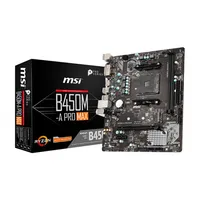 Msi B450M-A Pro Max motherboard Amd B450 Socket Am4 micro Atx  7C52-001R 4719072667696 Plymisam40061