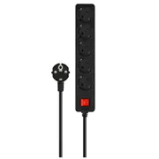 Pagarinātājs Savio Schuko Power Strip 5 sockets 5M  Lz-15 5905106070023