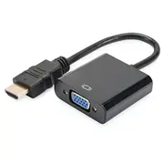 Parveidotājs Digitus  Hdmi to Vga converter adapter 	Da-70461 Black Da-70461 4016032368007