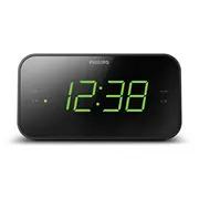 Philips radio pulkstenis, melns  Tar3306/12 4895229116641