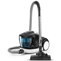 Polti  Vacuum Cleaner Pbeu0108 Forzaspira Lecologico Aqua Allergy Natural Care With water filtration system, Wet suction, Power 750 W, Dust capacity 1 L, Black 8007411011979