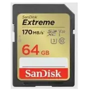 Sandisk Extreme Atmiņas Karte Sdxc 64Gb  Sdsdxv2-064G-Gncin 619659188610
