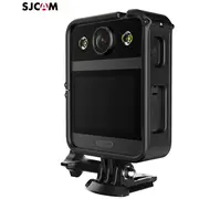 Sjcam A20 2K Ūdensdroša pārnēsājama ķermeņa kamera ar Dual Mikrofonu 16M 2.33Quot skāriena Lcd  pults Melna Sja20 6970080834106