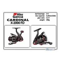 Spole Abu Garcia Cardinal X - 2000Fd  Ag-Cardx20