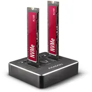 Ssd Acc Dock Station Usb-C/2Xm.2 Nvme Adsa-M2C Axagon  8595247906496